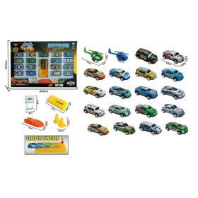 Набор "Автосити" 20 металлических машинок