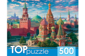 TOPpuzzle. Пазлы 500 элементов "Москва. Красная площадь"