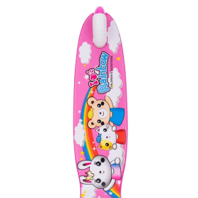 Самокат трехколесный Slider, колеса светящиеся