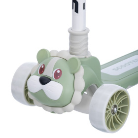 Самокат трехколесный Slider, колеса светящиеся