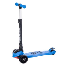 Самокат трехколесный Slider, колеса светящиеся, руль складной Самокат трехколесный Slider, колеса светящиеся, руль складной