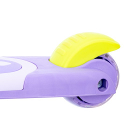 Самокат трехколесный Slider, колеса светящиеся, руль складной