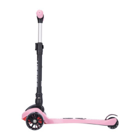 Самокат трехколесный Slider, колеса светящиеся, руль складной