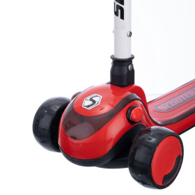 Самокат трехколесный Slider, колеса светящиеся, руль складной