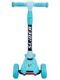 Самокат трехколесный со светящимися колесами