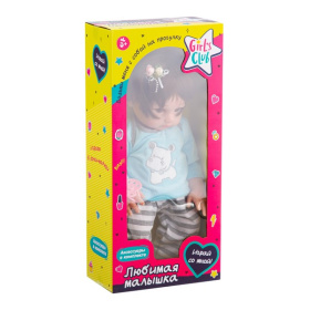 Кукла 45 см Girls Club "Любимая малышка", виниловая, с аксессуарами