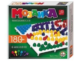 Мозаика d10/6 цветов/180 элементов/1 поле, в коробке Мозаика d10/6 цветов/180 элементов/1 поле, в коробке