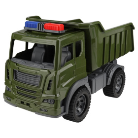 Машинка Самосвал "Мирослав" Военный с мигалками 41 см
