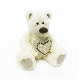 Мягкая игрушка "Мишка Лавли Белый" Мягкая игрушка "Мишка Лавли Белый"