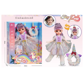 Куколка 28 см, с аксессуарами, ручки и ножки на шарнирах