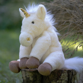 Мягкая Игрушка RELANA, Единорог сидячий, 32 см
