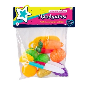 Набор "Продукты" для резки на липучках