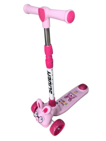 Самокат трехколесный Slider, колеса светящиеся