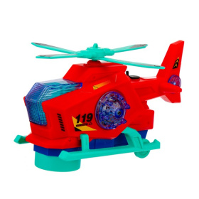 Вертолет на батарейках, с паром