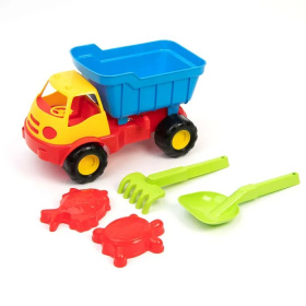 Игровой песочный набор серии ACTIVE (5 элементов), в сетке 30*16*21 см