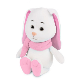 Мягкая Игрушка Maxitoys Luxury, Зайка Снежинка с Длинными Ушами в Шарфе, 20 см