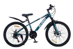 Велосипед двухколесный "Slider Street 24", 21 скорость