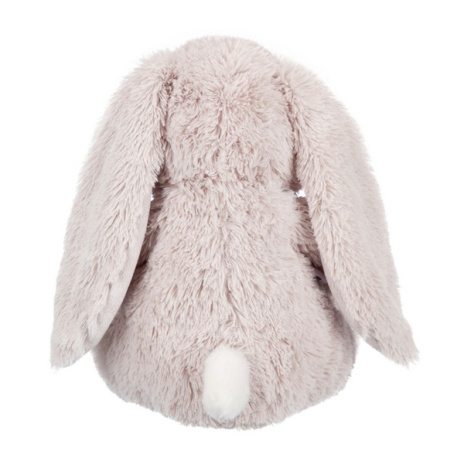 Заяц бежевый с сердцем, 15 см