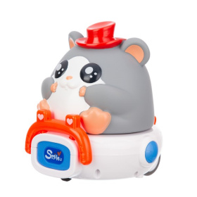 Машинка "Шиншилла" "Elefantino" на пульте р/у, игрушка снимается, световые и звуковые эффекты