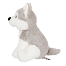 Собака хаски, 19 см, в/п 19*15*15 см