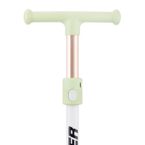 Самокат трехколесный Slider, колеса светящиеся, руль складной