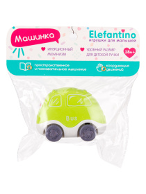 Машинка инерционная Elefantino "Автобус"