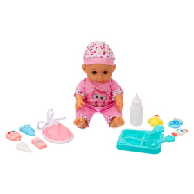 Пупс 28 см "Girl's Club" с аксессуарами, пьет и писает Пупс 28 см "Girl's Club" с аксессуарами, пьет и писает