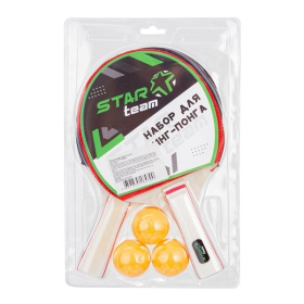 Ракетки для пинг-понга с шариками