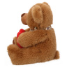 Мишка бурый с сердцем, 19 см