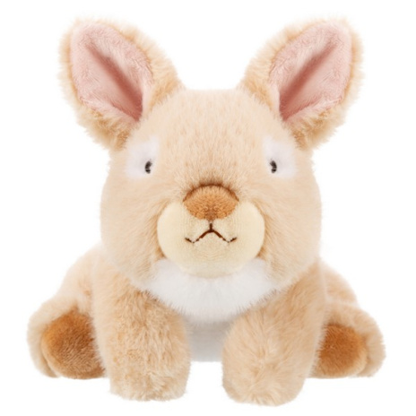 Зайчик светло-бежевый, 25 см