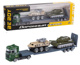 Машинка (металл.) "BeBoy", подвижные элементы,1:87