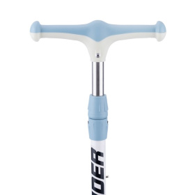 Самокат трехколесный Slider, колеса светящиеся, руль складной