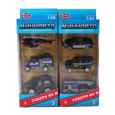 Набор инерционный "Полиция", в ассортименте