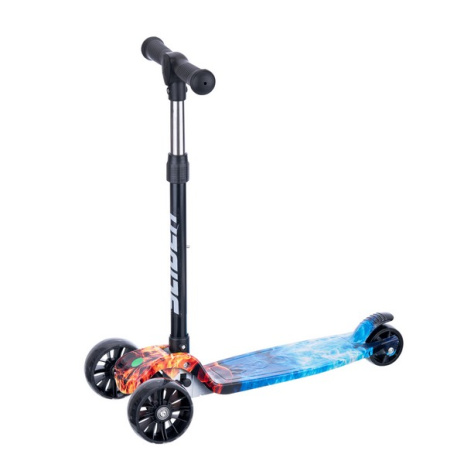 Самокат трехколесный Slider, колеса светящиеся