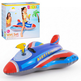 Плот для плавания 117x104см INTEX, микс, от 3 лет