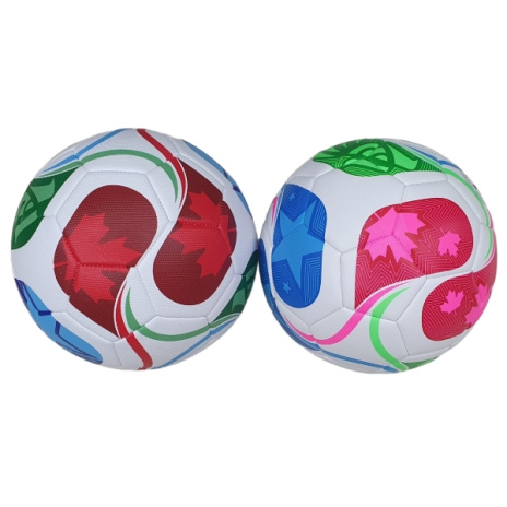 Мяч футбольный "ЧМ 2026г", PVC, 2 слоя, размер 5, цвета микс