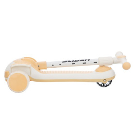 Самокат трехколесный Slider, колеса светящиеся, руль складной