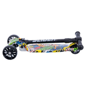 Самокат трехколесный Slider, колеса светящиеся