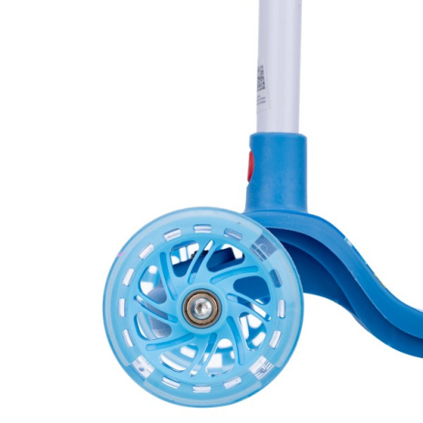 Самокат трехколесный Slider, колеса светящиеся