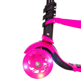 Самокат трехколесный с ручкой управления