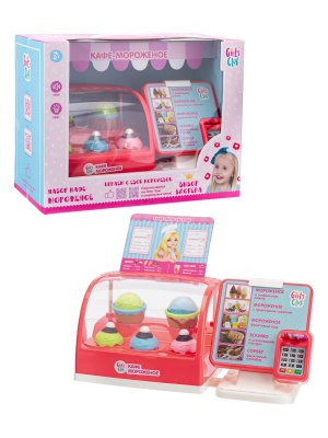 Игровой набор "Кафе-мороженое" "Girl's club"
