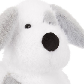 Собака бело-серая, 22 см