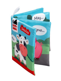 Игрушка Книжка-шуршалка "Шур-шим. Мама и малыш" 4 стр европодвес