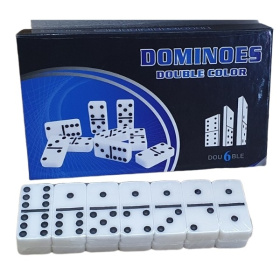 Игра настольная "Домино" (мини), пластиковые кости