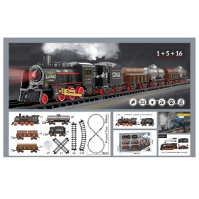 Железная дорога, с паром