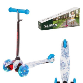 Самокат трехколесный, колеса PU со светом