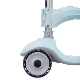 Самокат трехколесный Slider, колеса светящиеся, руль складной Самокат трехколесный Slider, колеса светящиеся, руль складной