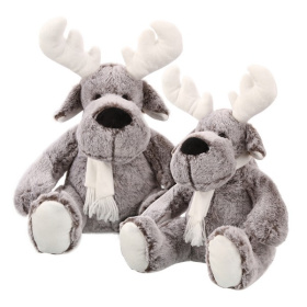 Олень в шарфике, 28 см