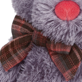 Мишка с бантиком, 20 см