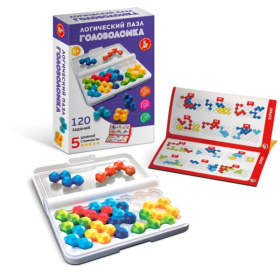Игра головоломка "Логический пазл" фигурная 10 эл Учись играя